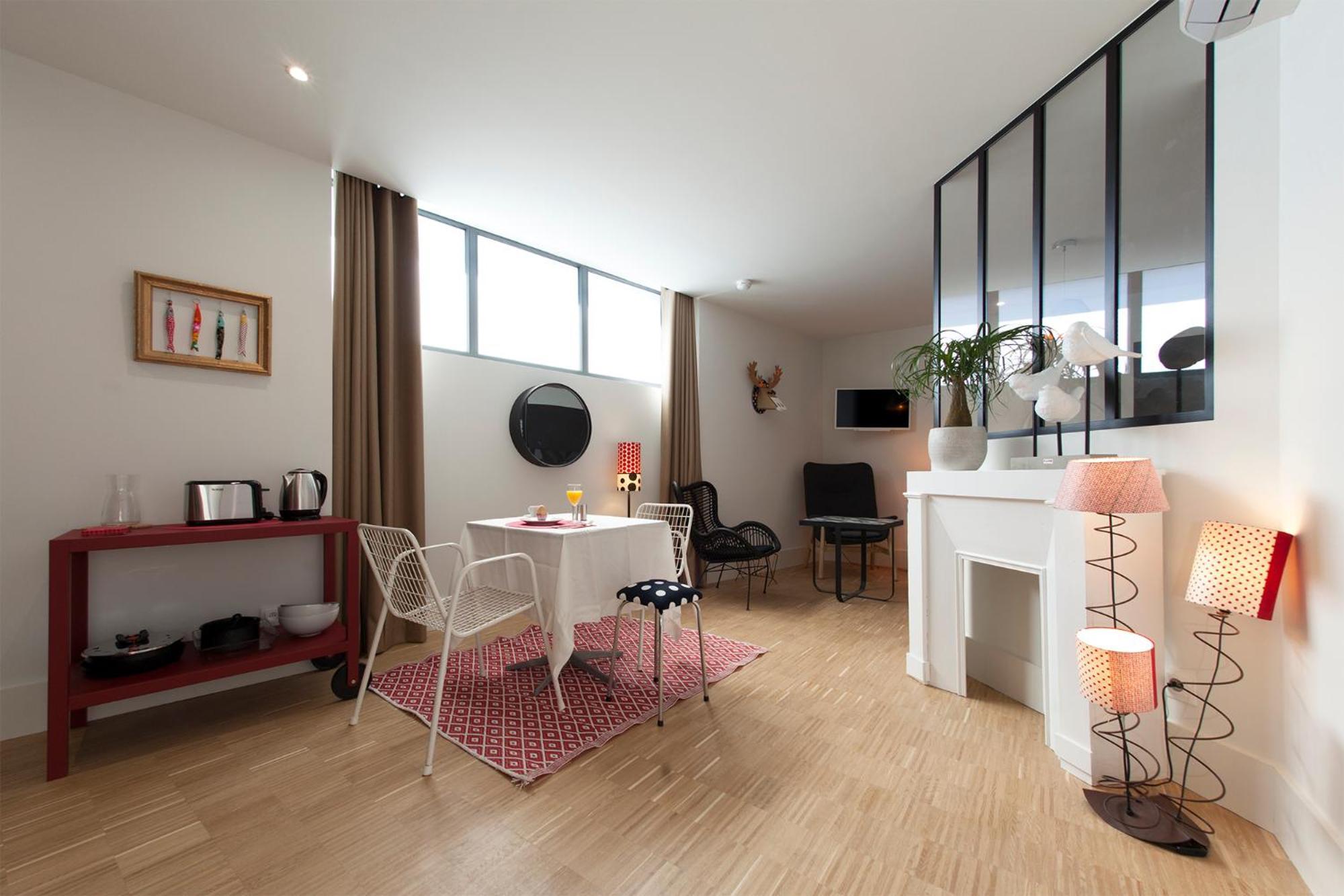 Appart Hotel Eugenie Louhans Kamer foto