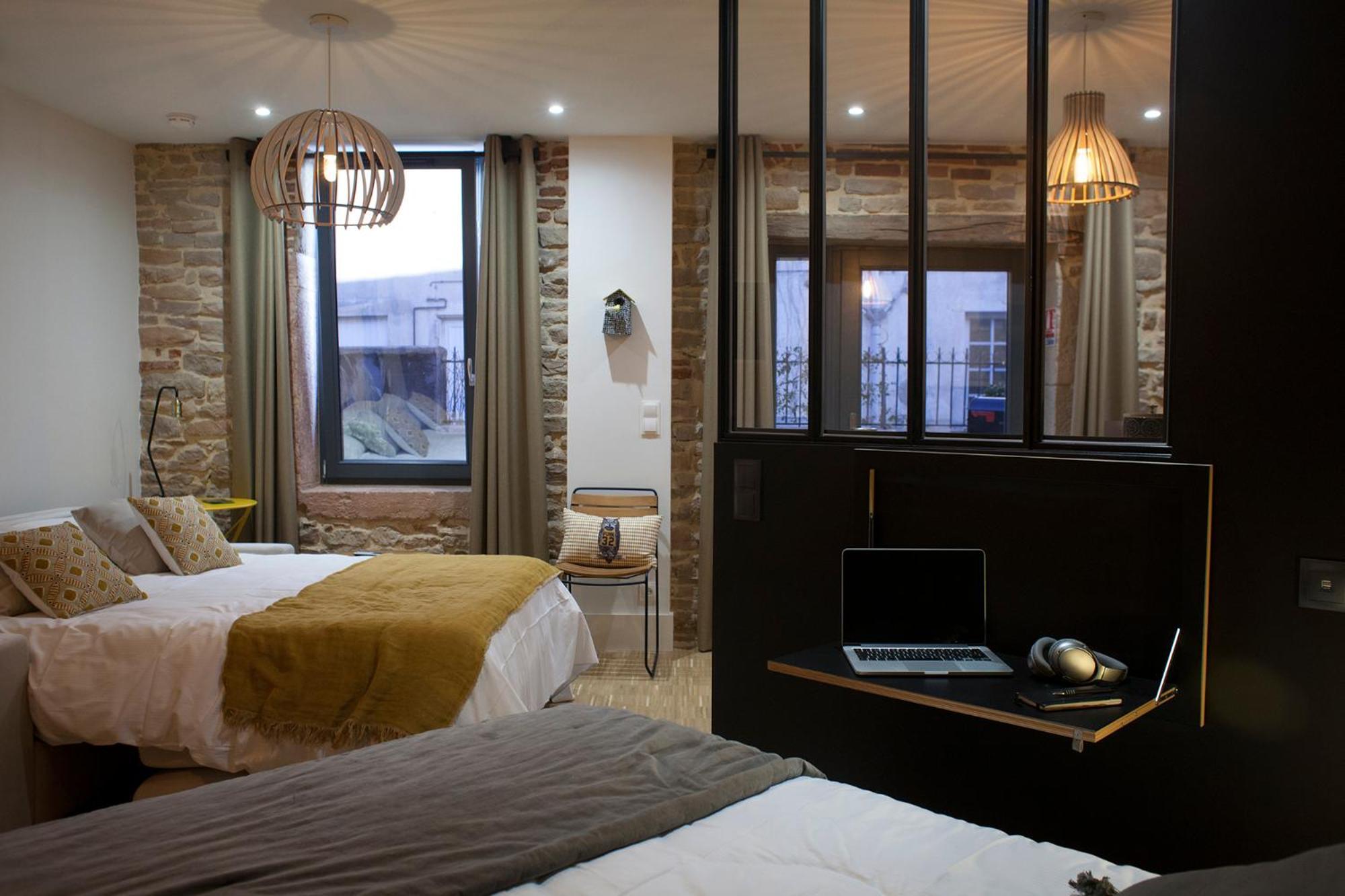 Appart Hotel Eugenie Louhans Kamer foto